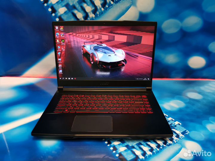 Игровой MSI Thin на RTX 3060 / i7 10750H / 144 Гц