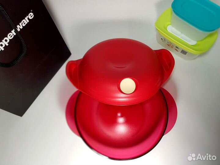 Посуда Tupperware, gift: пакет и книга рецептов