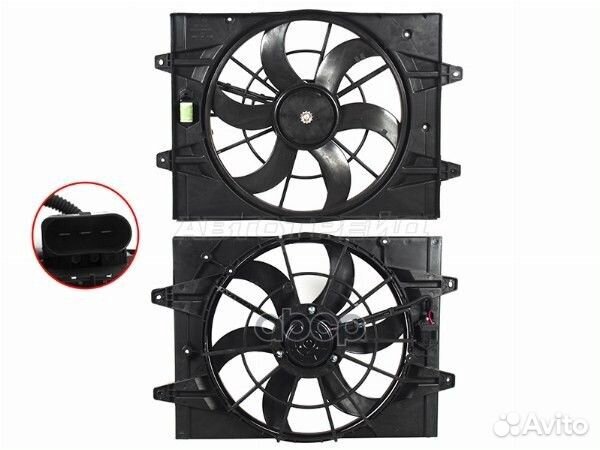 Диффузор радиатора chery tiggo 4/4PRO 17/tiggo