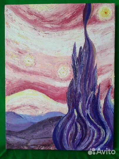 Картина маслом на холсте