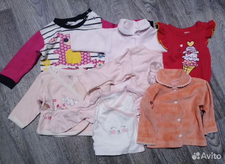 Вещи пакетом на девочку