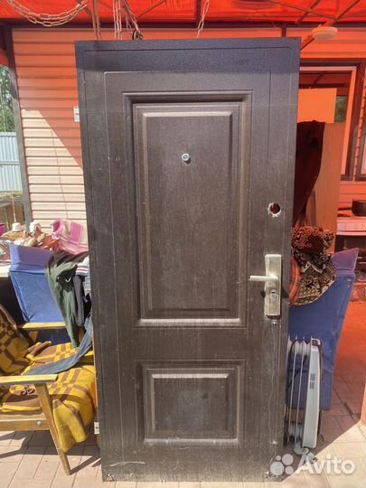 Дверь металлическая входная бу