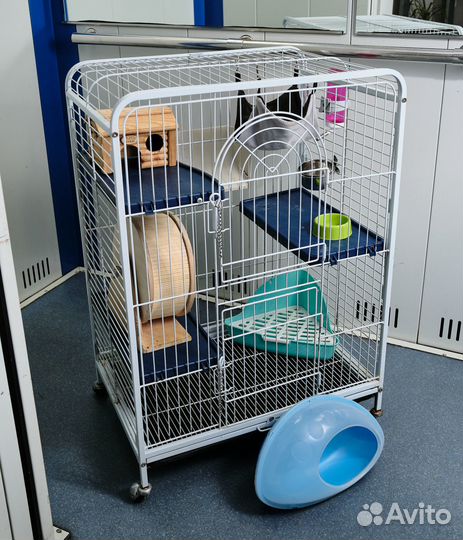 Большая клетка для шиншилл хорька крысы дегу