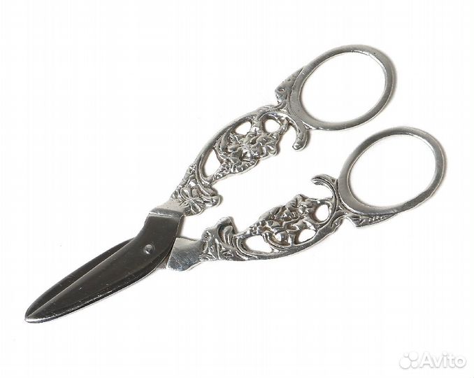 Ножницы для винограда с серебряными ручками. Швеци