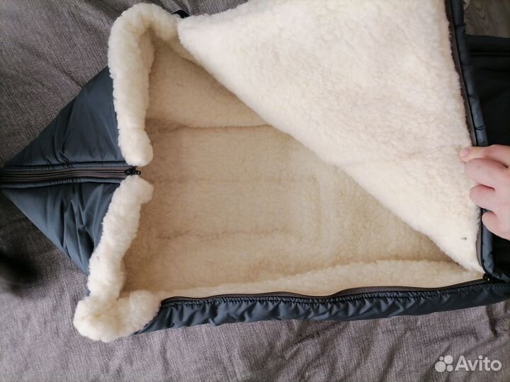 Зимний конверт в коляску