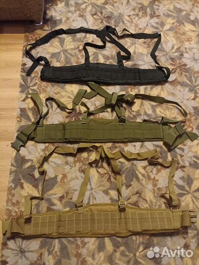 Пояс тактический с лямками боевой