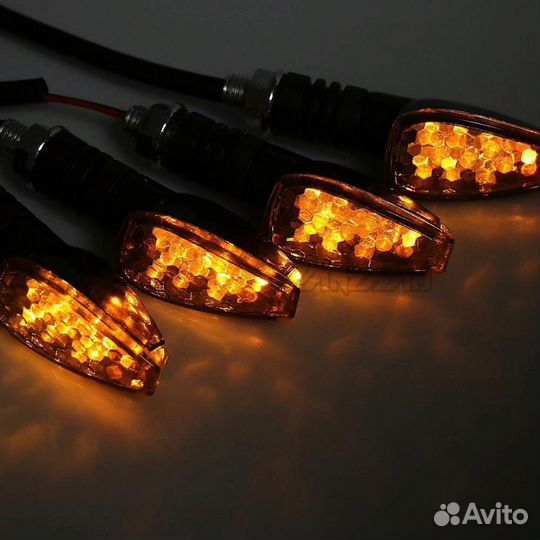 Универсальные поворотники на мотоцикл квадроцикл с