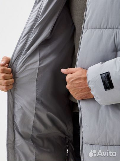 Пуховик парка мужское зима