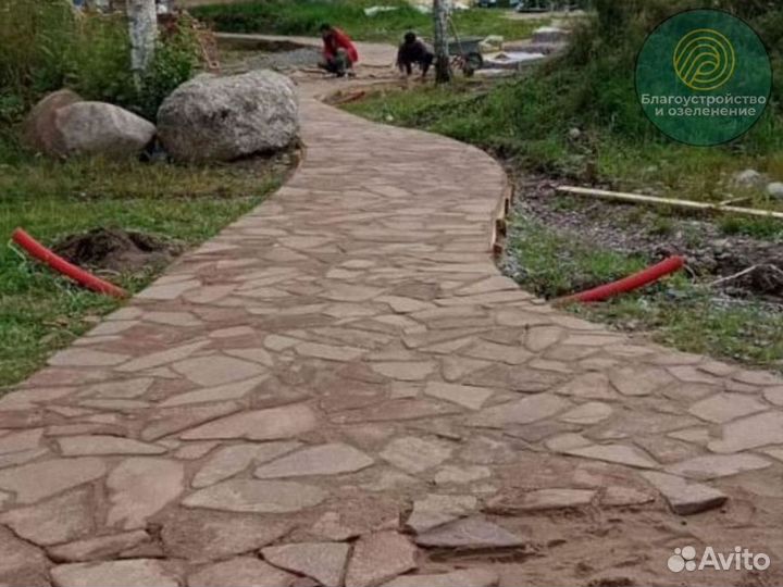 Брусчатка с укладкой