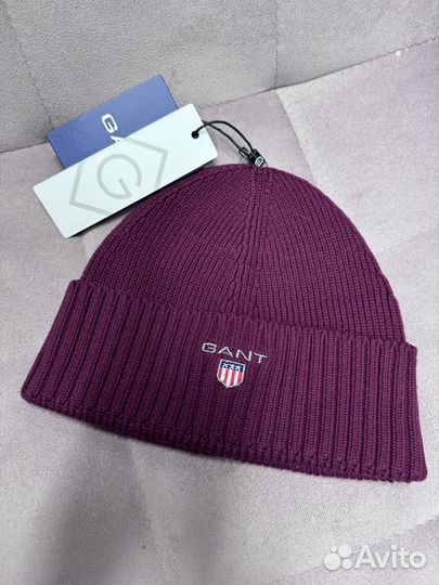 Шапка gant женская мужская