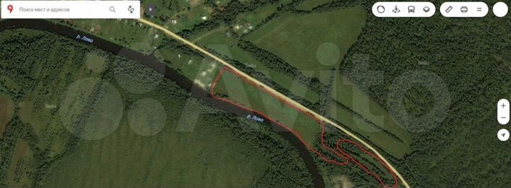 Участок 3,49 га (ИЖС)