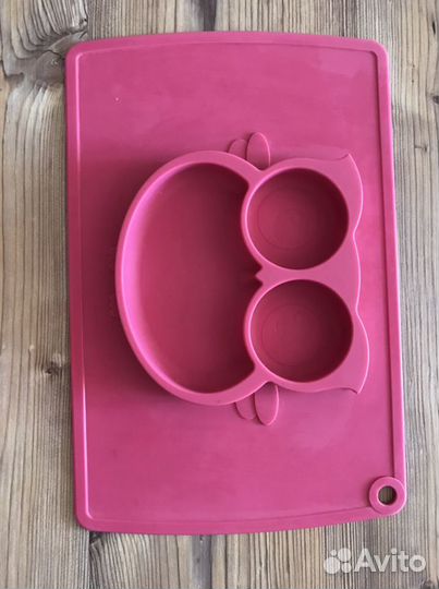 Тарелка детская силиконовая