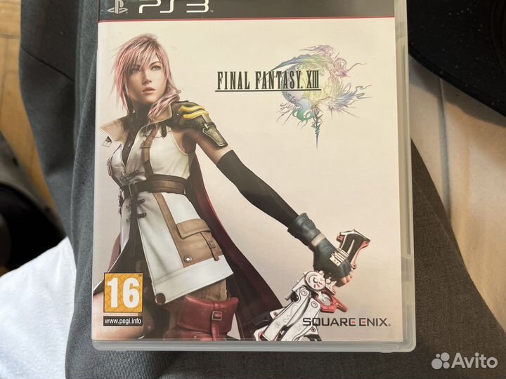 Коллекционный диск с Final Fantasy 13