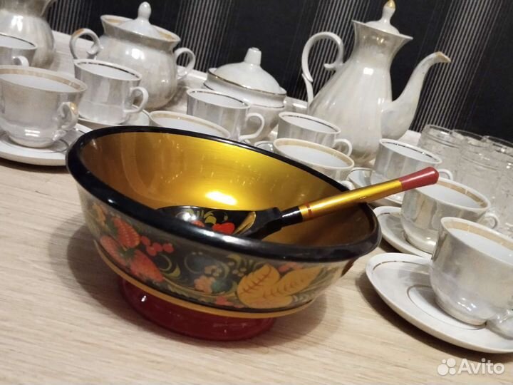 Набор столовой посуды бу