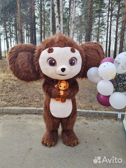 Поздравление Чебурашка. Аниматор