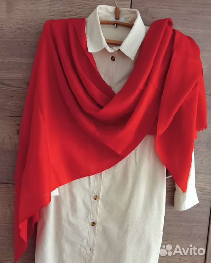 Шарф пашмина,шерсть Италия,Индия