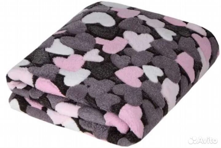 Плед флисовый новый