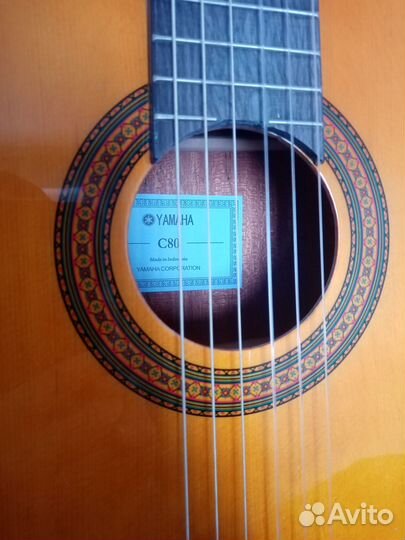 Классическая гитара yamaha c80