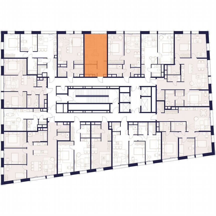 1-к. квартира, 37,8 м², 5/24 эт.