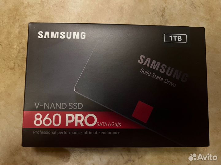 SSD накопитель Samsung 860 Pro 1 TB