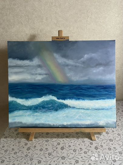 Картина маслом на холсте океан