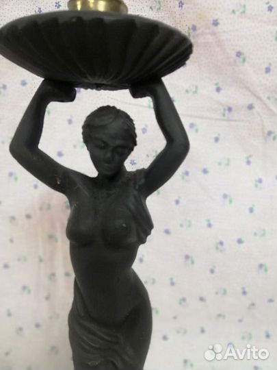 Подсвечник статуэтка дева