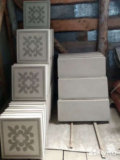 Тротуарная плитка, бордюр