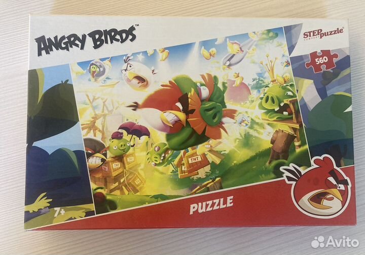 Пазл Angry birds 560 деталей