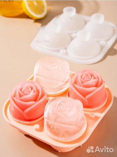 Форма для льда/шоколада в виде розы