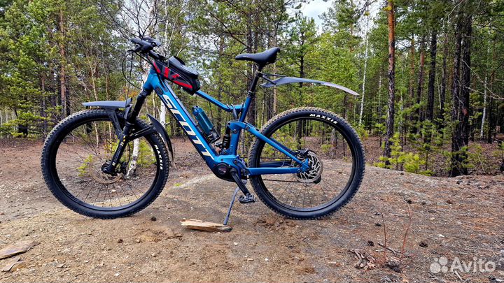 Электровелосипед двухподвес Scott Strike eRide 930