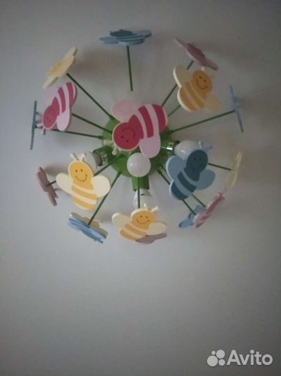 Люстра потолочная бу