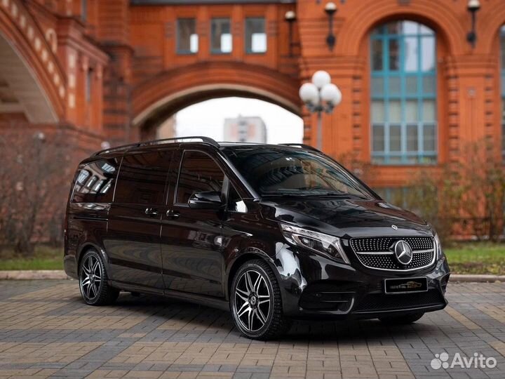 Аренда минивэна Mercedes-Benz V class с водителем