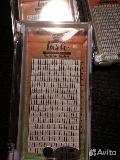 Ресницы для наращивания (пучки)