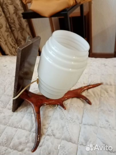 Бра из рога