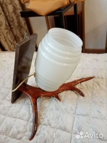 Бра из рога