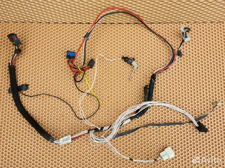 Проводка отопителя с климатом Peugeot Citroen