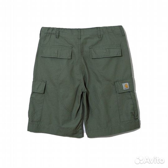 Шорты Carhartt (болотные, серо-зеленые, хаки)