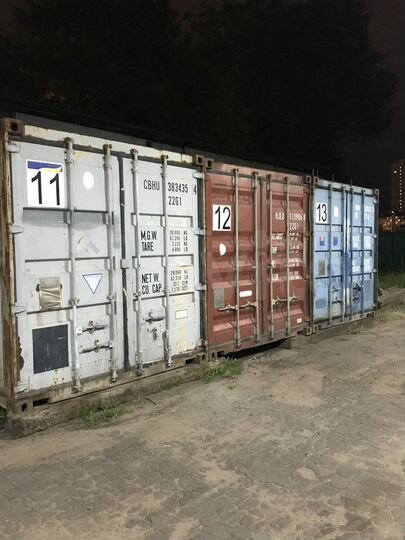Склад котейнер в аренду морской