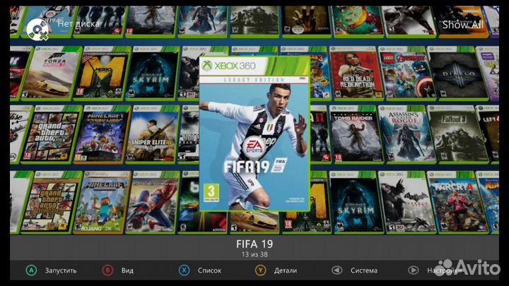 Xbox 360 Slim Freeboot 500гб + 150 игр + гарантия