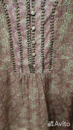 Блузка-туника нат шелк новая Германия большая