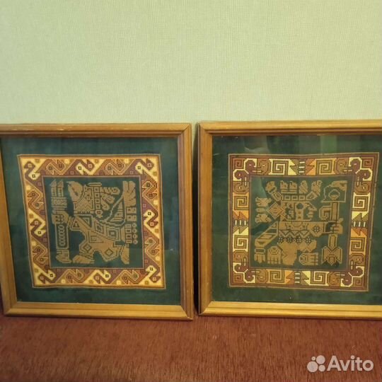 Вышивка крестом Серия из 4 работ