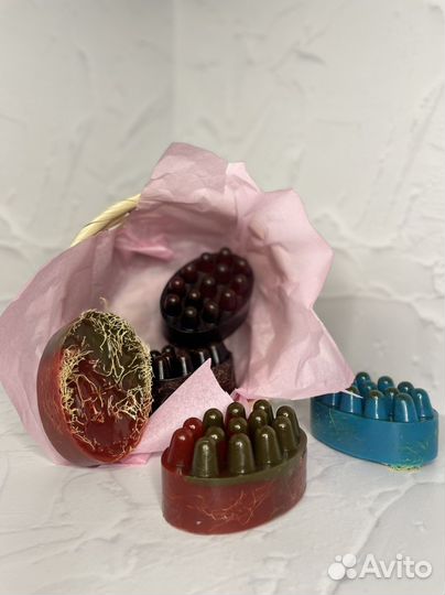 Массажное мыло с люфой