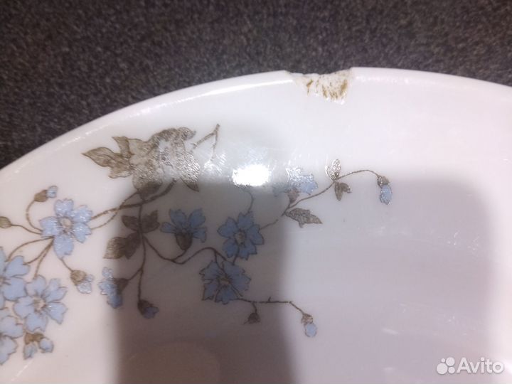 Антикварная тарелка братьев Корниловых