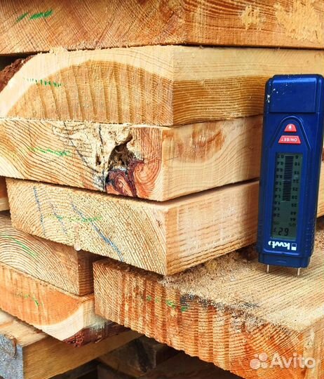 Доска обычная пиленая 25х100х6000мм сосна