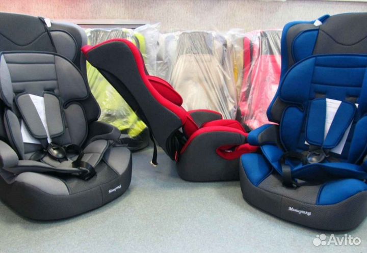 Автокресло до 12 лет с вкладышем, доставка