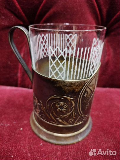 Подстаканник Первый Спутник СССР