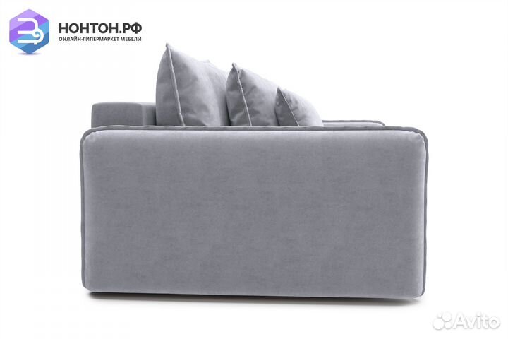 Диван тик-так Антей 3-х местный серый