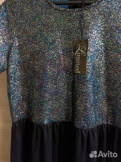 Платье нарядное новое р. XL