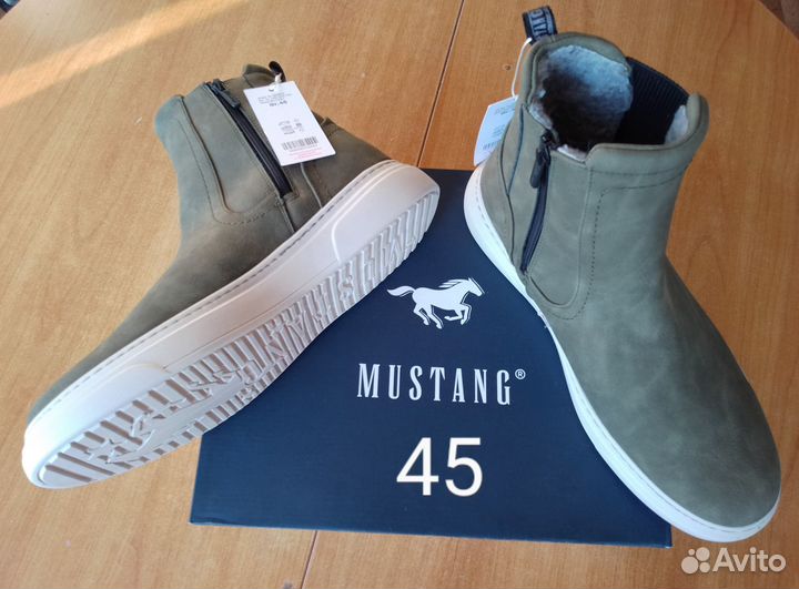 Новые ботинки Lico, Mustang и др., оригинал, 45