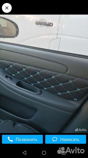 Вставки в дверные карты Кио Рио 3